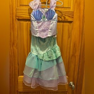 2 piece Ariel Princess Mermaid Dress - Mint & Lavender size 5/6